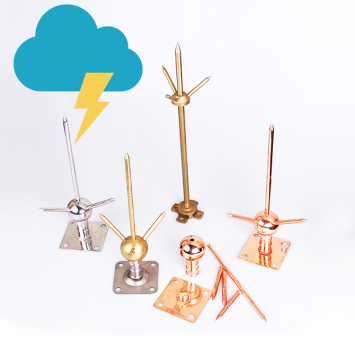 Factory Custom Wholesale Lightning Air Terminal Arrester Lightning Rod