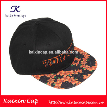 Black Crown Suede Brim Snapback Caps Custom, Snapback Caps Cheap