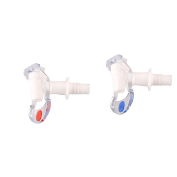 Deck mounted plastic faucet with quality assurance