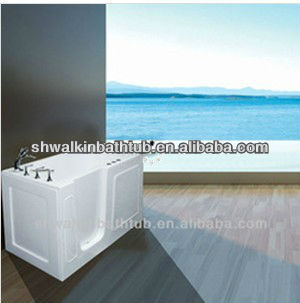 Walkin bathtub square bath tub soaking tub CWH2852S