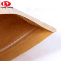 Customized packaging kraft food bags with window