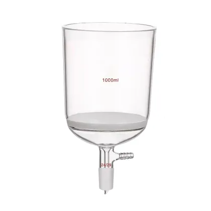 Wholesale Low Price Laboratory Glass Equipment - 1000ml Boro 3.3 Glass Funnel Filter Funnel