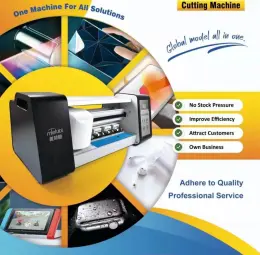 Unlocked cellphone screen protector machine