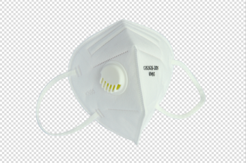 KN95 Face Mask 5-Layer Filtration White Mask