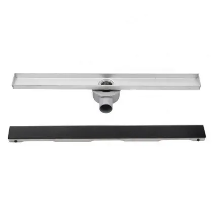 Custom Stainless Steel Rectangular Linear Floor Drain for Showers