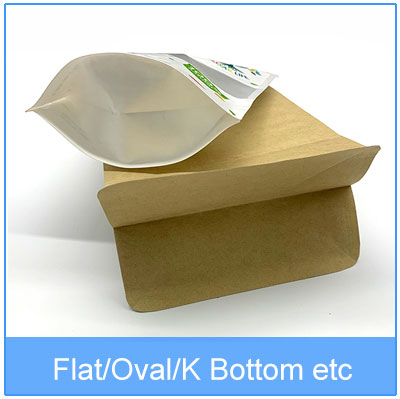 kraft mylar bags