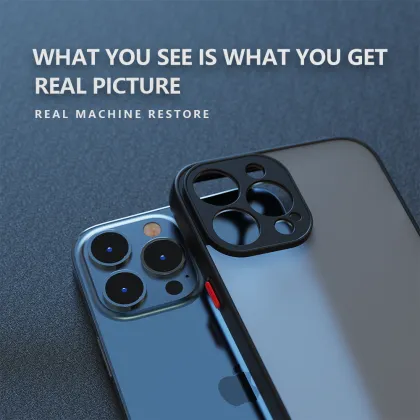 Luxury Translucent Smoke Phone Case for ZTE Axon 40 Ultra/Blade V50/A73/V70