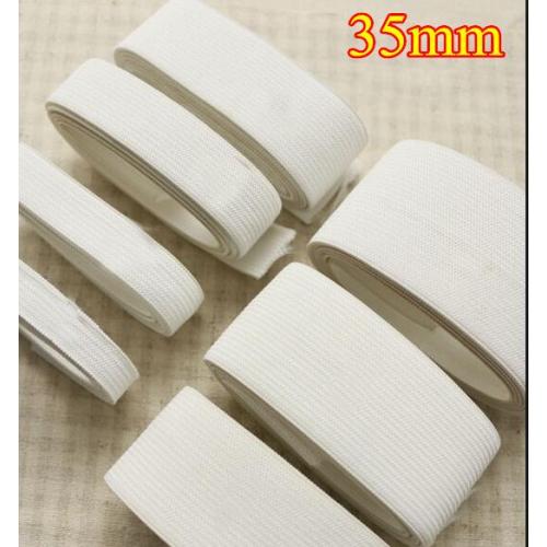 Plain Polyester Rubber Elastic Tape For Underwear