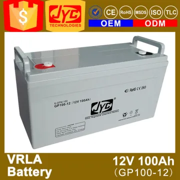 high capacity vrla 100ah 12v portable battery pack
