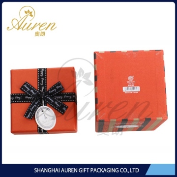 Top selling Paper chocolate box with golden hot stamped edge