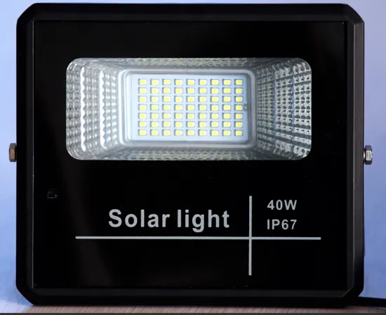 LED cornucopia solar flood light 40W