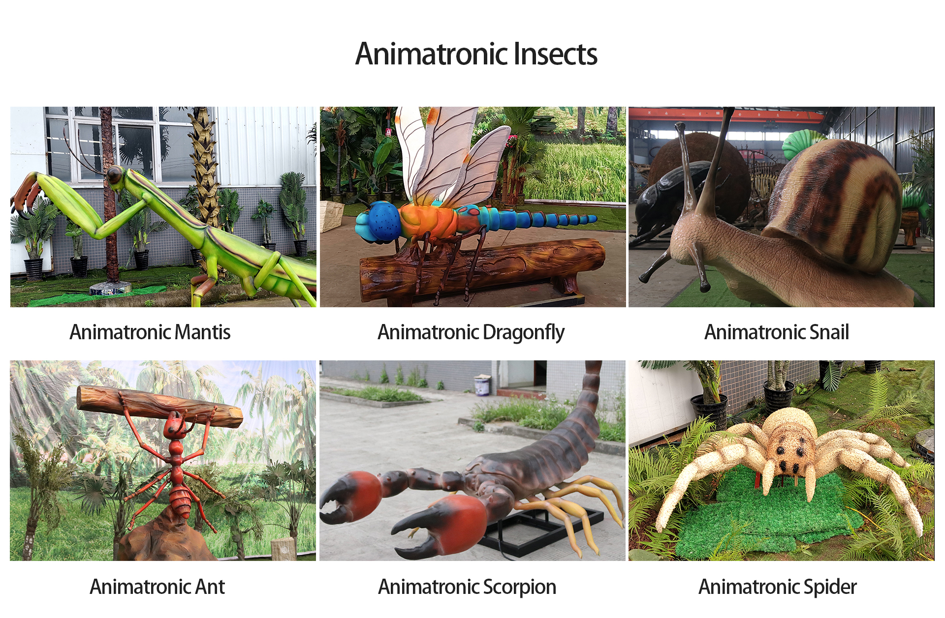 Animatronic Insects