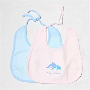 Bamboo fiber baby bib