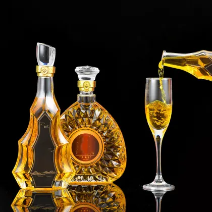 Louis XIII Wine Decanter - 500ml Red Wine XO Empty Bottle & Decoration Glass