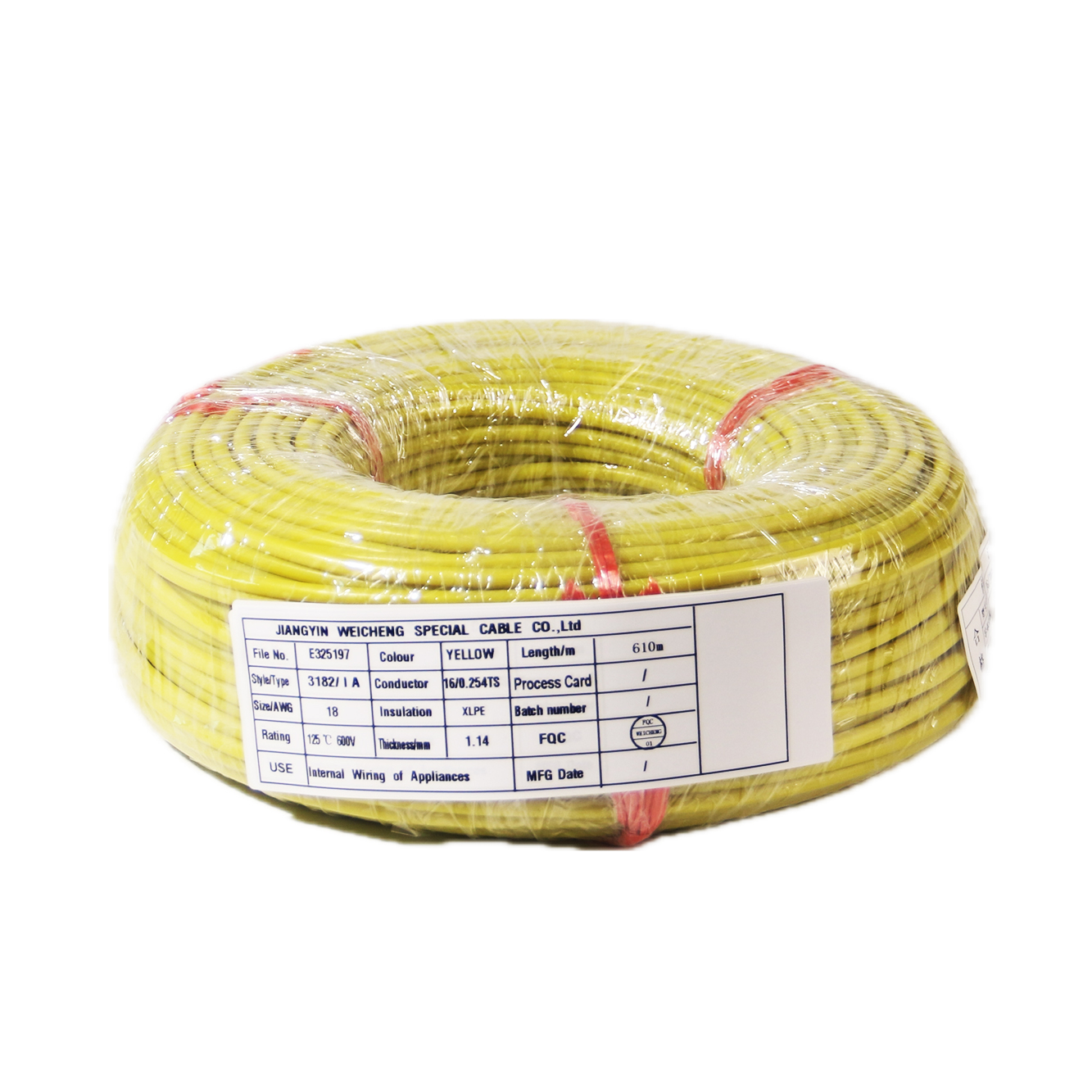 UL3182 18AWG