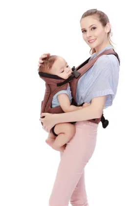 Happy And Comfortable Baby Carrier
