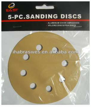 velcro disc,for paint,car,furnitue,125mm,cryolite,8holes