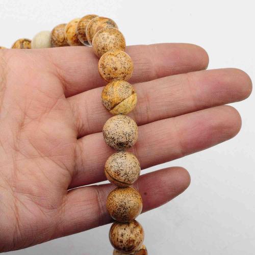 16MM Picture Jasper Chakra Balls for Meditation Home Decoration