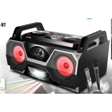 2021 Linge Portable Hi-Fi Wooden Speaker with USB, FM, and Wireless Functionality