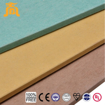 100% Asbestos Free Durable Light Weight Colored Fiber Cement Board Used For Interior Design