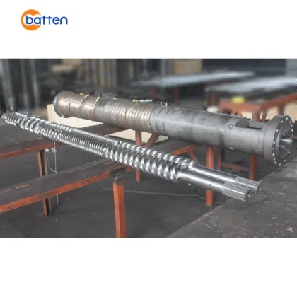 Jinhu D90/25 parallel double screw barrel for Jinhu plastic extruder