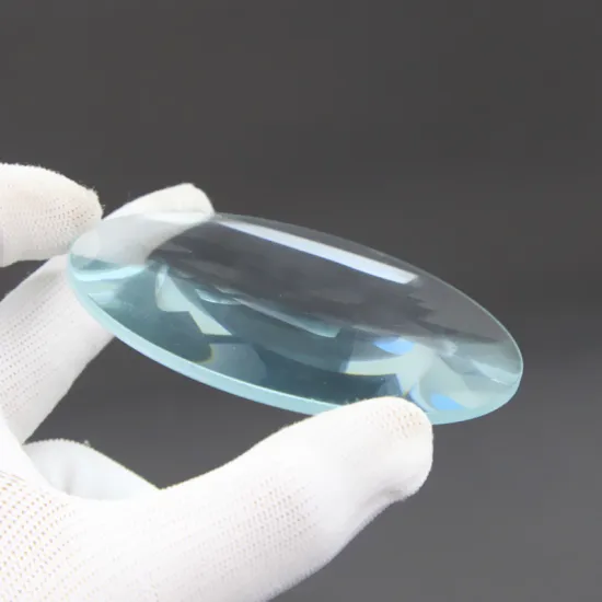 Optical BK7/K9 Biconvex Lens with AR Coating
