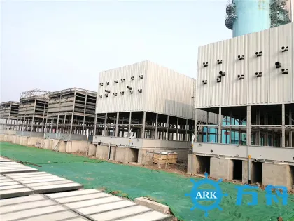 water cooling tower closed