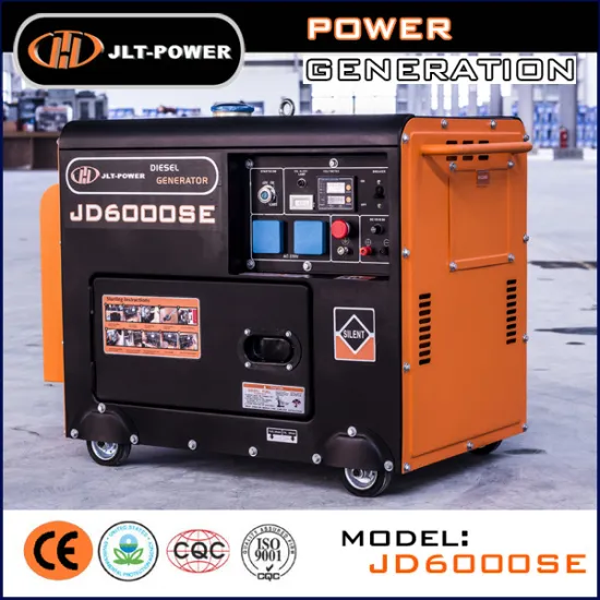 Portable 5KVA Silent Diesel Generator Set for home