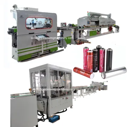Golden Wing Machinery Spray tin production line