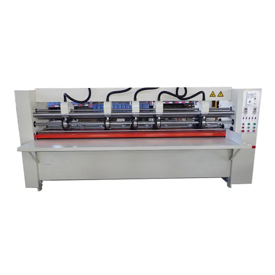 Corrugated Cardboard Blade Slitter Scorer Machine for Carton Box Making