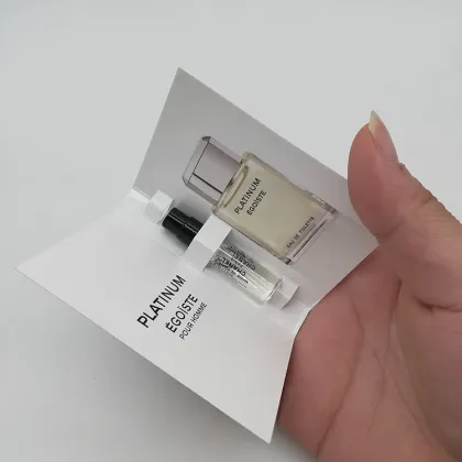 Little Convenient Mock Up Perfume Paper Card