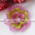 Vintage handgemachte Frost Farbe mehrschichtige Perle Blume 41MM