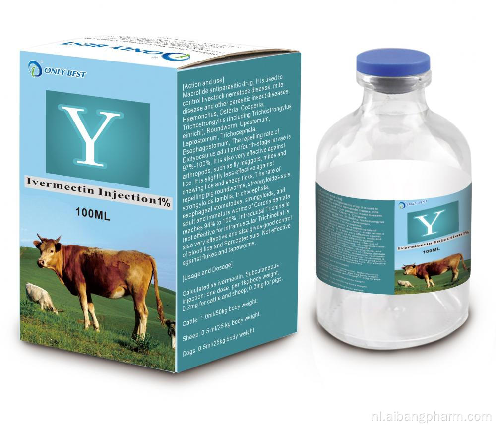 1% 100 ml ivermectine -injectie