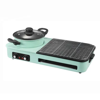 2023 Multifunctional Breakfast Machine: Hot Pot, Barbecue, and Grill in One