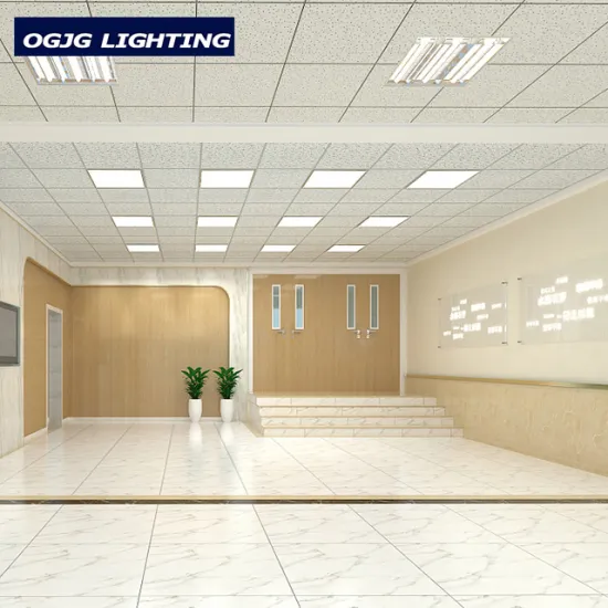 Factory Price Aluminum Louver Grille LED Grid Light for Office