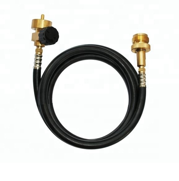 SC-015 Extension Hose 1.5M With Valve Mapp Gas Welding hand Torch Brass Made