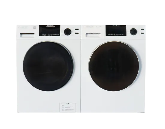 America Style Front Loading Stacked Washer Dryer Household Laundry Prices