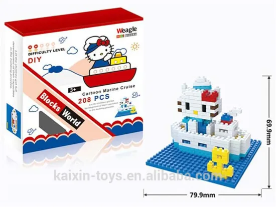 208 PCS DIY mini block brick toys figure diamond building blocks