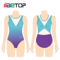 Laraçóis de ginástica de spandex personalizados com strass