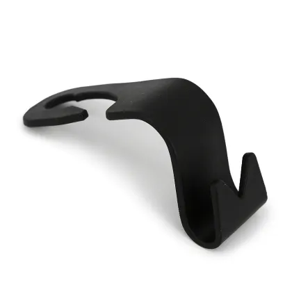 Durable S-Hook Car Seat Headrest Hooks for Universal Accessories