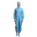 Reusable Cleanroom Coverall With Hood-bottons