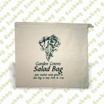 Organic Cotton/Bamboo Drawstring Bag, Measures 28 x 26cm, OEM Orders are Welcome