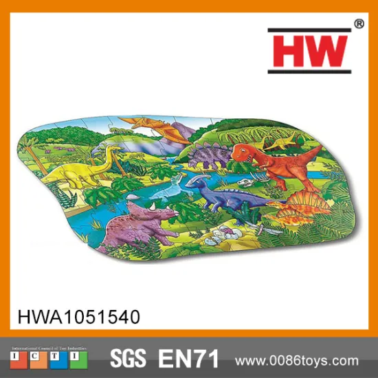 Educational 50 PCS Kids Toy Dinosaur Custom Puzzle