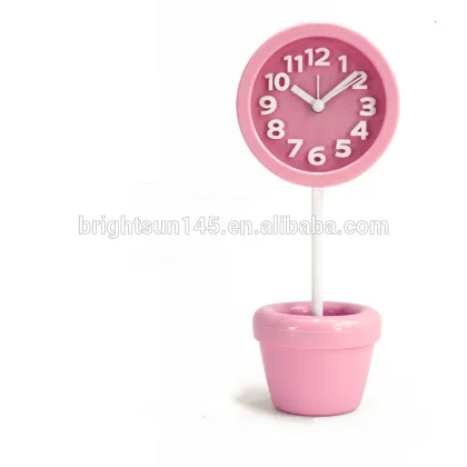 DIY Funny Plastic Digital Alarm Clock Creative Desktop Clock For Kids