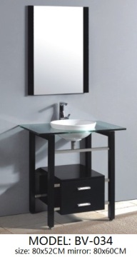 Wooden cabinet/bathroom furniture/bath vanity