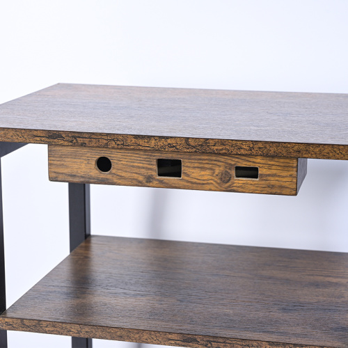 3 Drawer Wood Nightstand