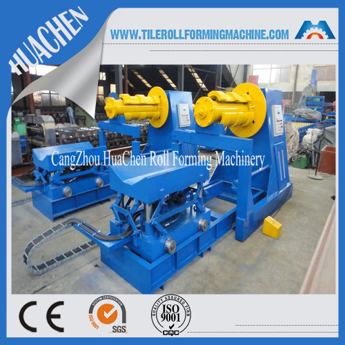 HC hydraulic and manual decoiling steel machine, decoiler / uncoiler machine