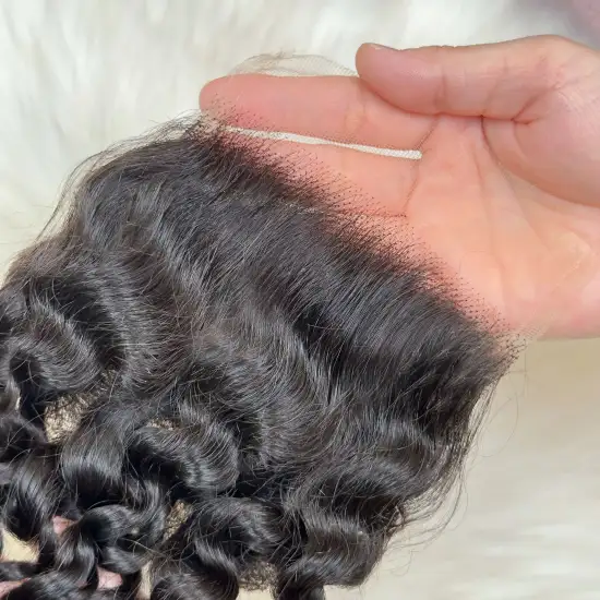 XBL Hot Sale: 100% Brazilian Virgin Human Hair Full Transparent Lace Closure, HD Lace Frontal & 4x4 Swiss Lace Closure