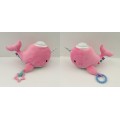 Peluche de ballena con luz y sonido