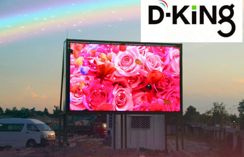 Full Color Outdoor P10 Led Screen Video Display For Shopping Mall High Definition